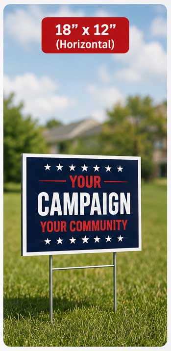 12"x18" Yard Signs